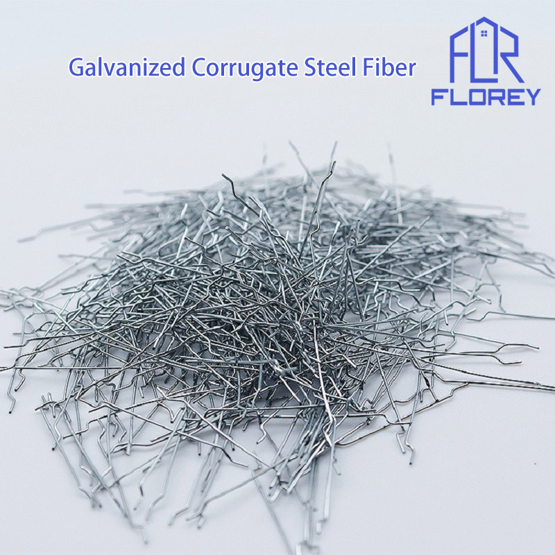 Fiber Iron Rode Galvanized steel fiber -Fuluorui