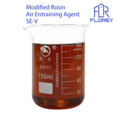 Modified rosin air entraining agent