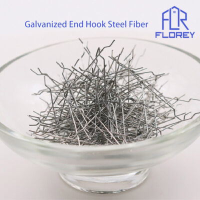 Galvanized End Hook steel fiber