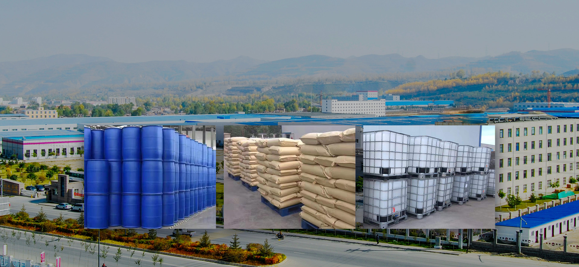 Concrete admixture production plant