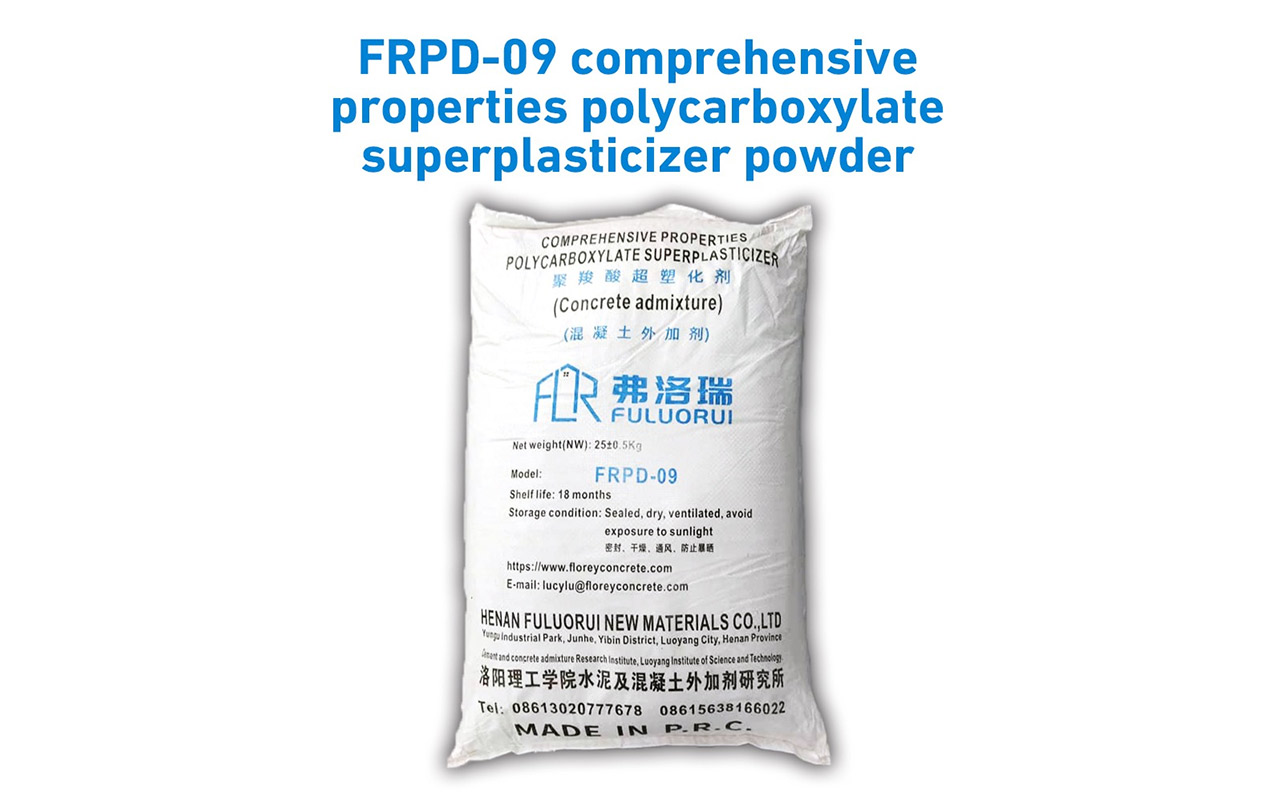 FRPD-09 comprehensive properties polycarboxylate superplasticizer powder