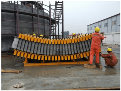 large precast concrete components.Use concrete release agent